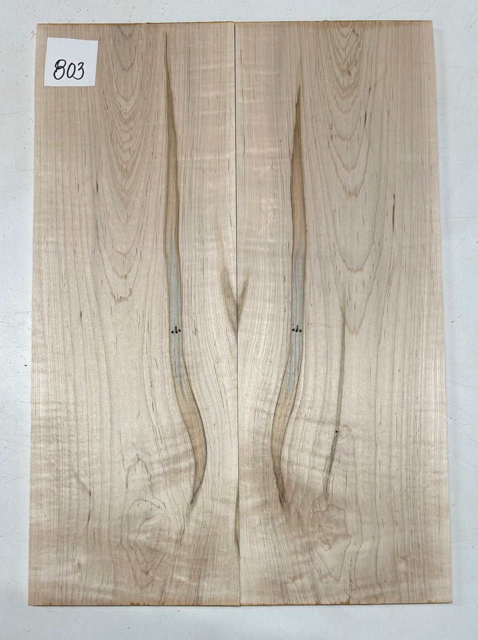 Flame Ambrosia Maple Guitar Drop Top 22" x 7-1/4" x 3/8" #803