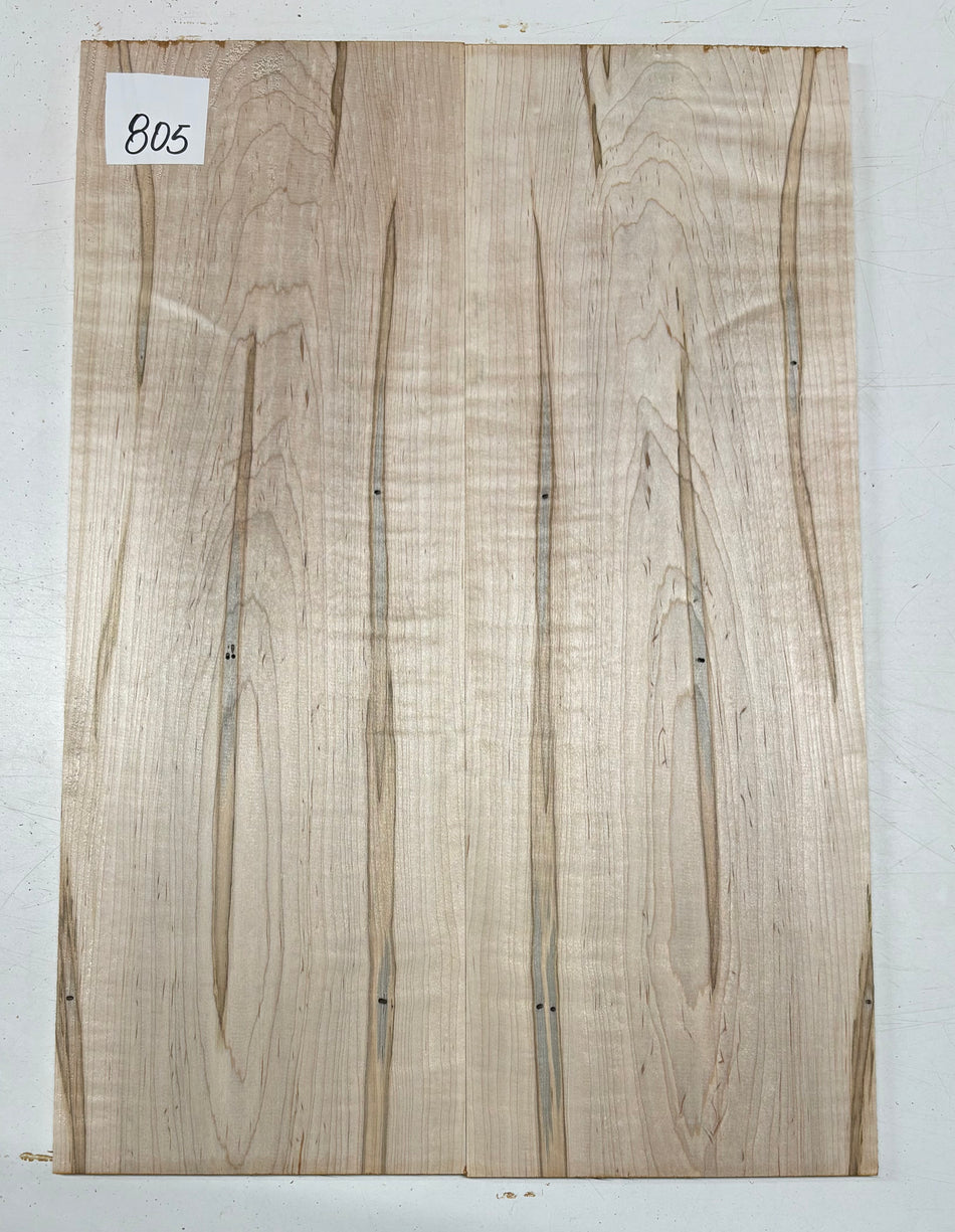 Flame Ambrosia Maple Guitar Drop Top 22" x 7-1/4" x 3/8" #805