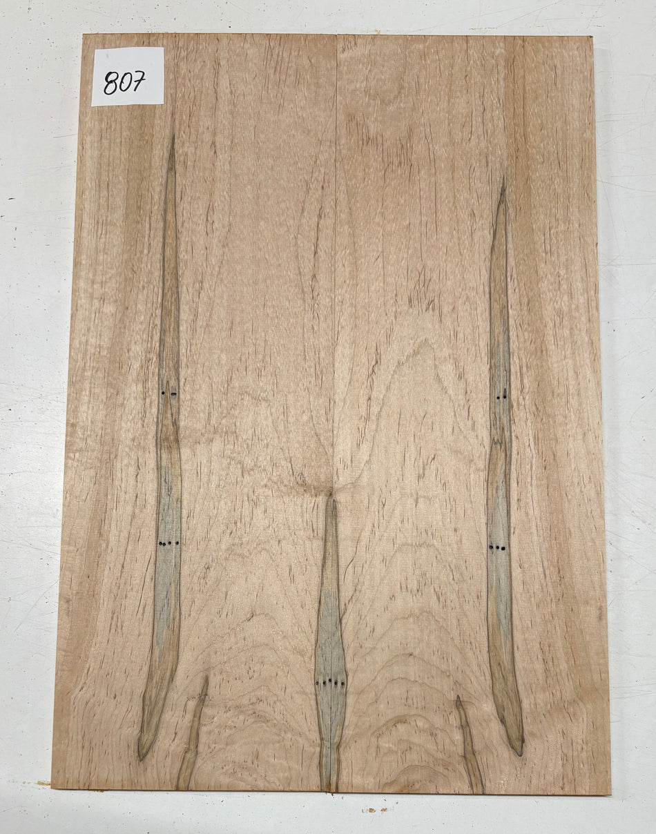 Flame Ambrosia Maple Guitar Drop Top 22" x 7-1/4" x 3/8" #807