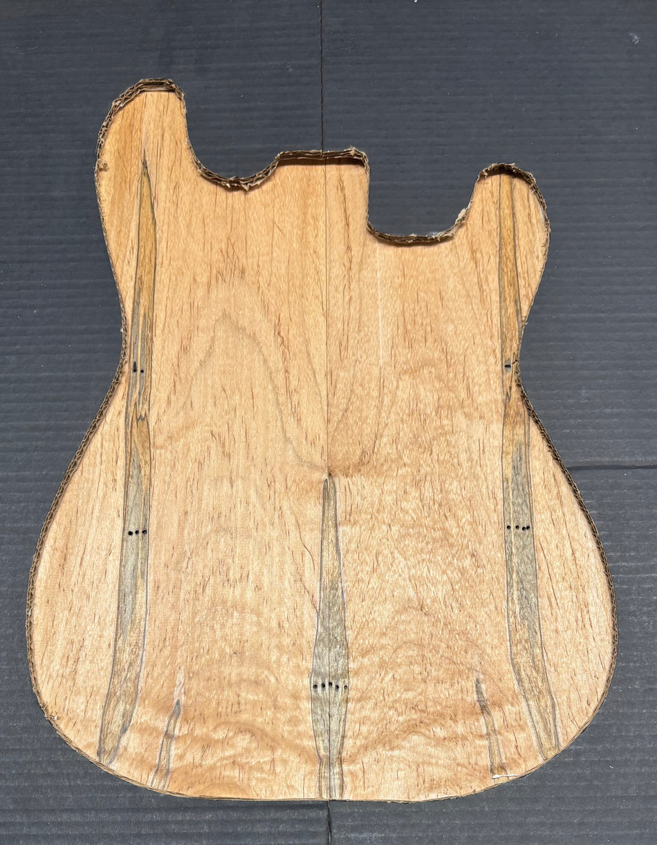 Flame Ambrosia Maple Guitar Drop Top 22" x 7-1/4" x 3/8" #807