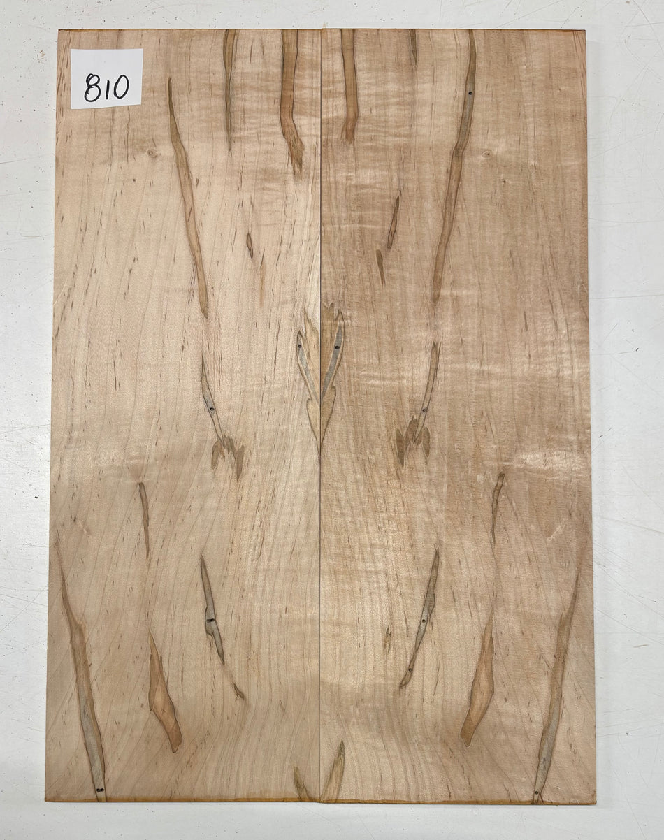 Flame Ambrosia Maple Guitar Drop Top 22" x 7-1/4" x 3/8" #810