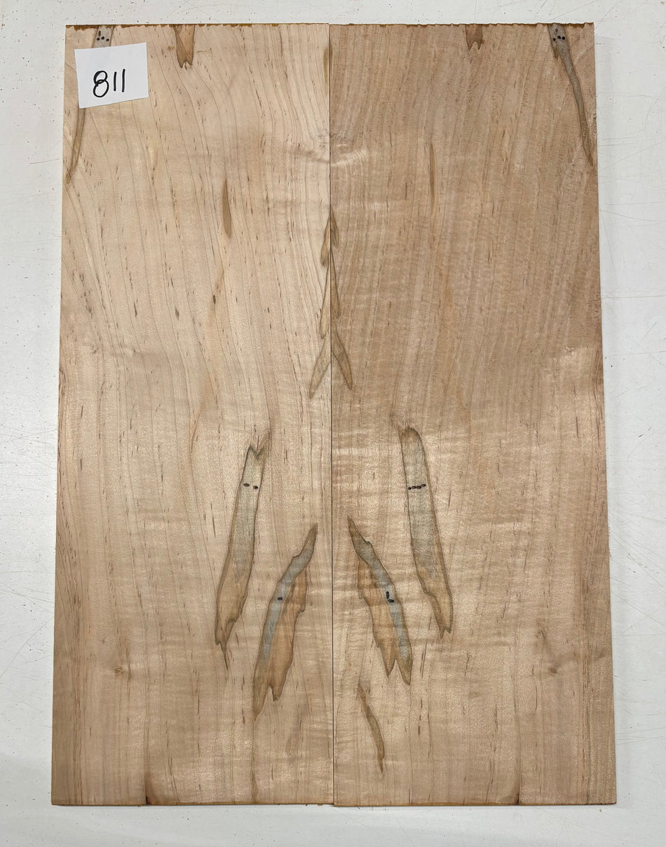Flame Ambrosia Maple Guitar Drop Top 22" x 7-1/4" x 3/8" #811