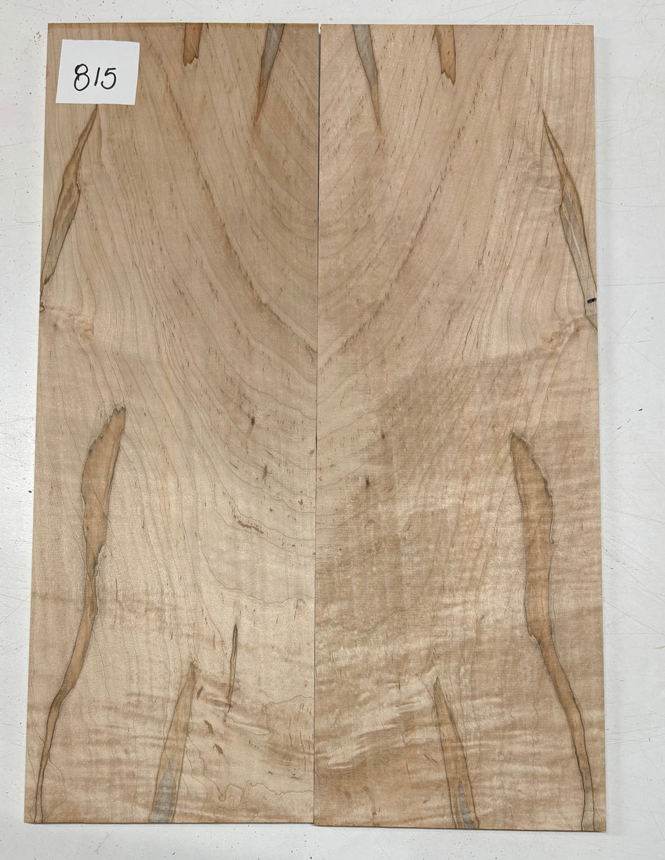 Flame Ambrosia Maple Guitar Drop Top 22" x 7-1/4" x 3/8" #815