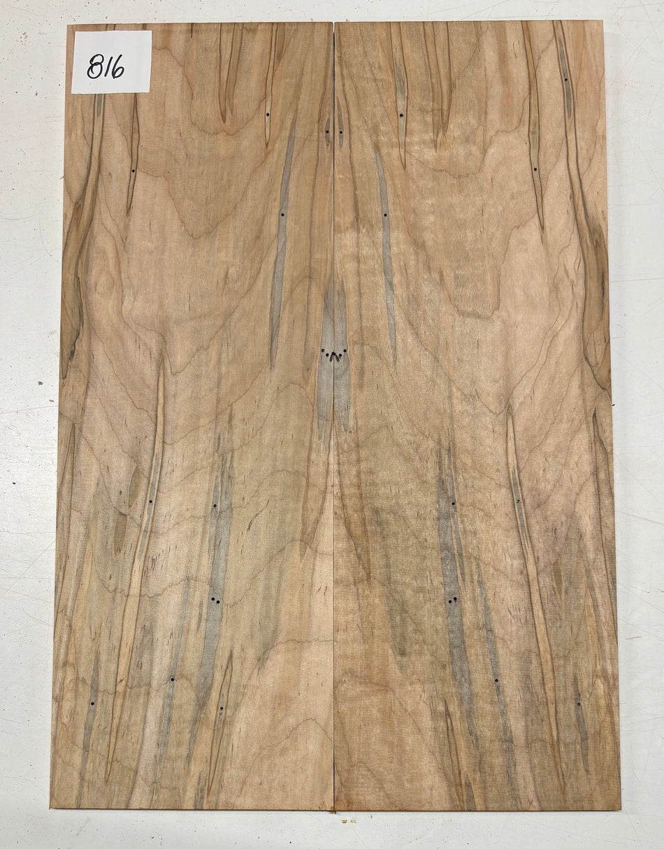 Flame Ambrosia Maple Guitar Drop Top 22" x 7-1/4" x 3/8" #816
