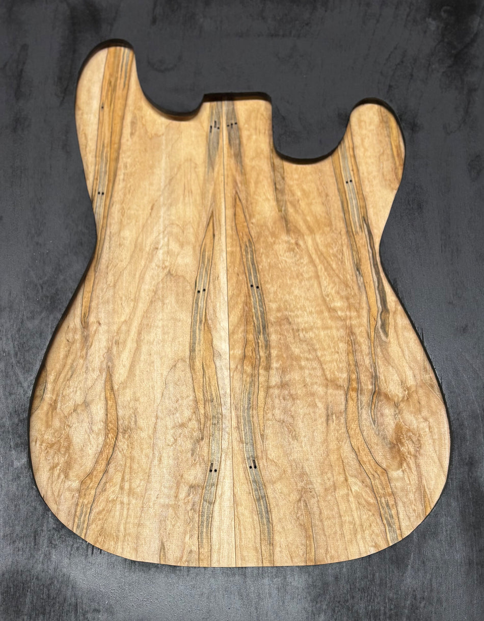 Flame Ambrosia Maple Guitar Drop Top 22" x 7-1/4" x 3/8" #817