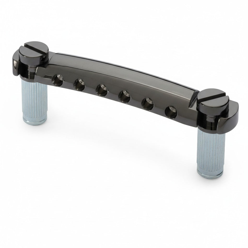 Gotoh GE101A Aluminum Stop Tailpiece - Cosmo Black Finish