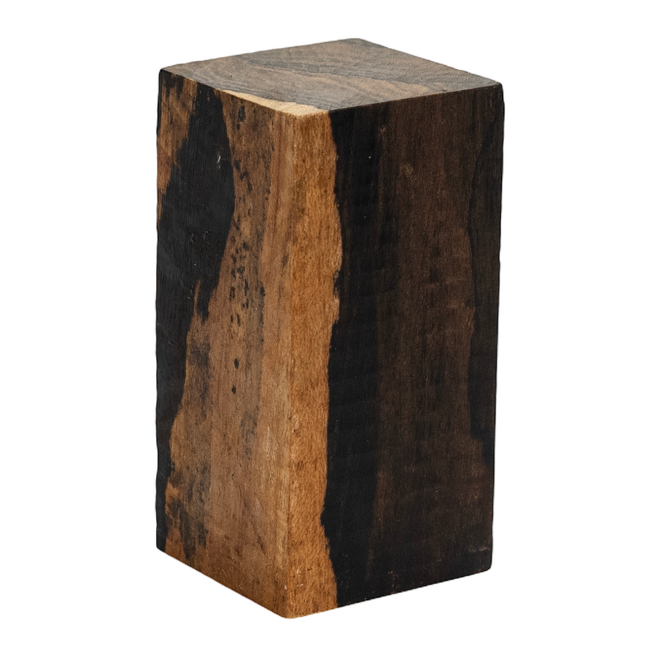 Gaboon Ebony Wood Turning Blank for Bottle Stoppers, Rings, Jewelry, Game calls, Tool Handles