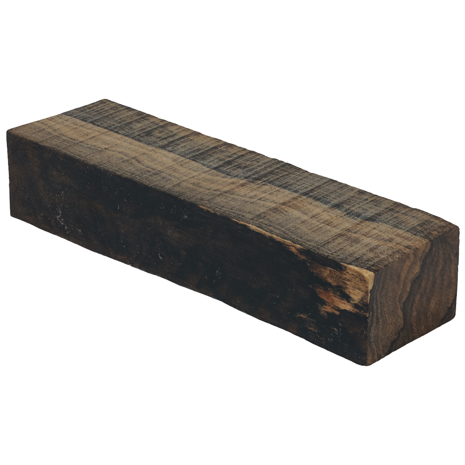 Gaboon Ebony Knife Scale Blank- 4-1/2 x 2 x 1 Inch- Handle Material for Knives, Tools, and Grips