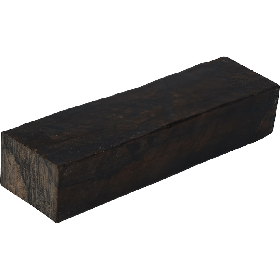 Gaboon Ebony Knife Scale Blank- 4-1/2 x 2 x 1 Inch- Handle Material for Knives, Tools, and Grips