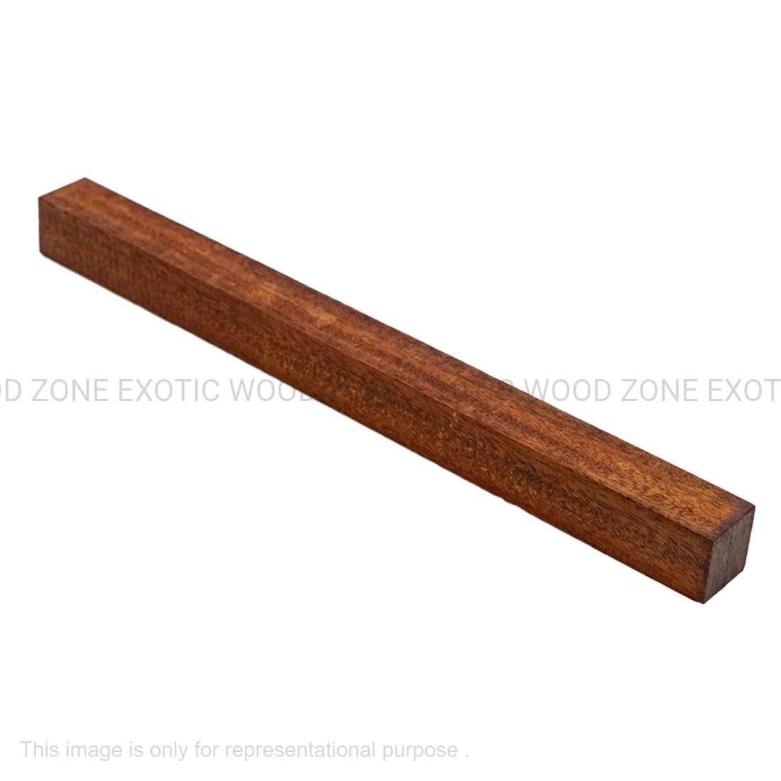 Genuine Mahogany Hobbywood Blank 1" x 1 " x 12" inches Exotic Wood Zone  Hobby Woods