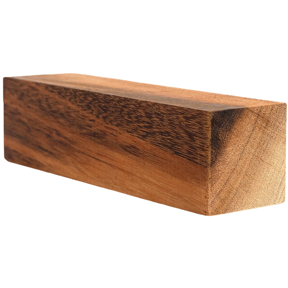 Molinillo de pimienta de caoba africana/Khaya en blanco 