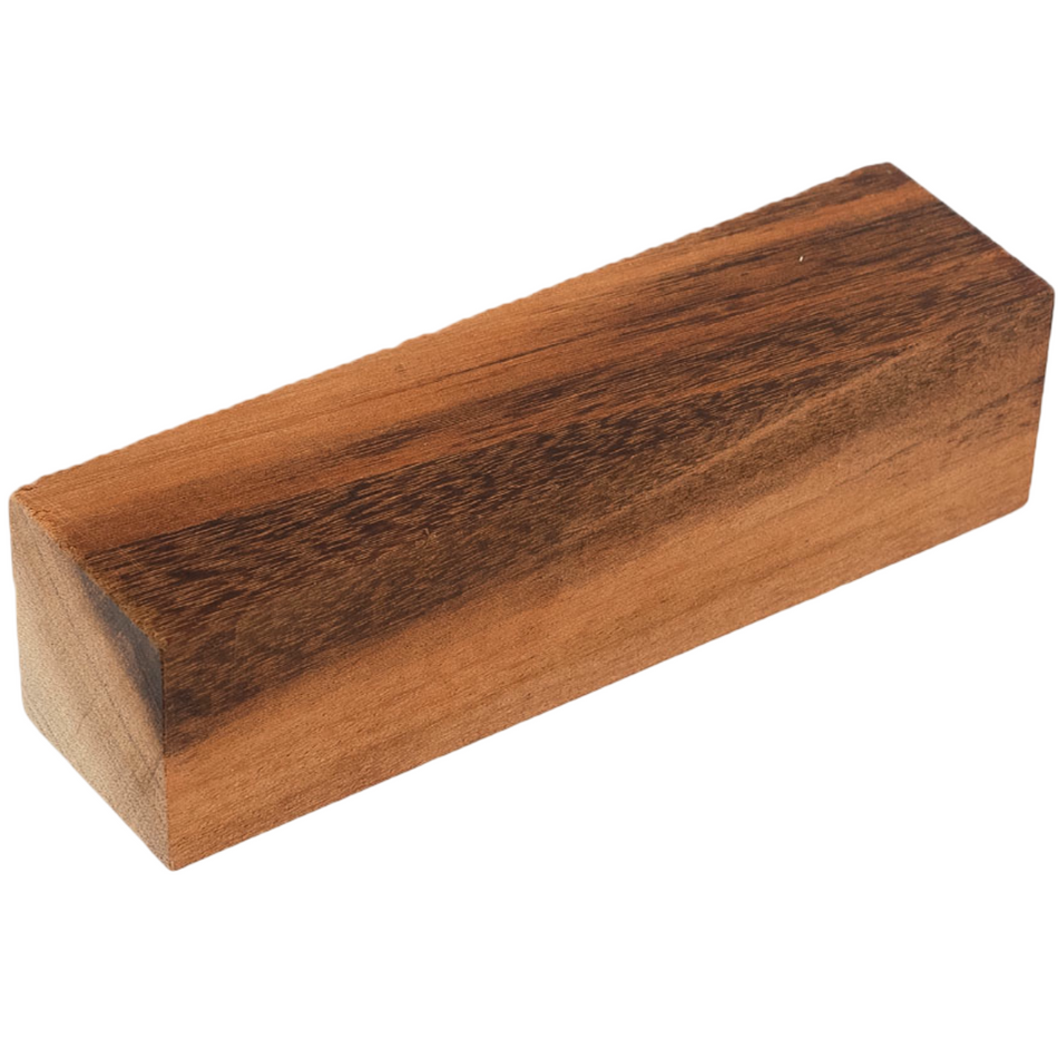 Molinillo de pimienta de caoba africana/Khaya en blanco 