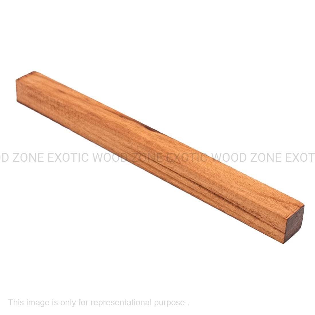 Goncalo Alves/Jobillo Hobbywood Blank 1" x 1 " x 12" inches Exotic Wood Zone  Hobby Woods