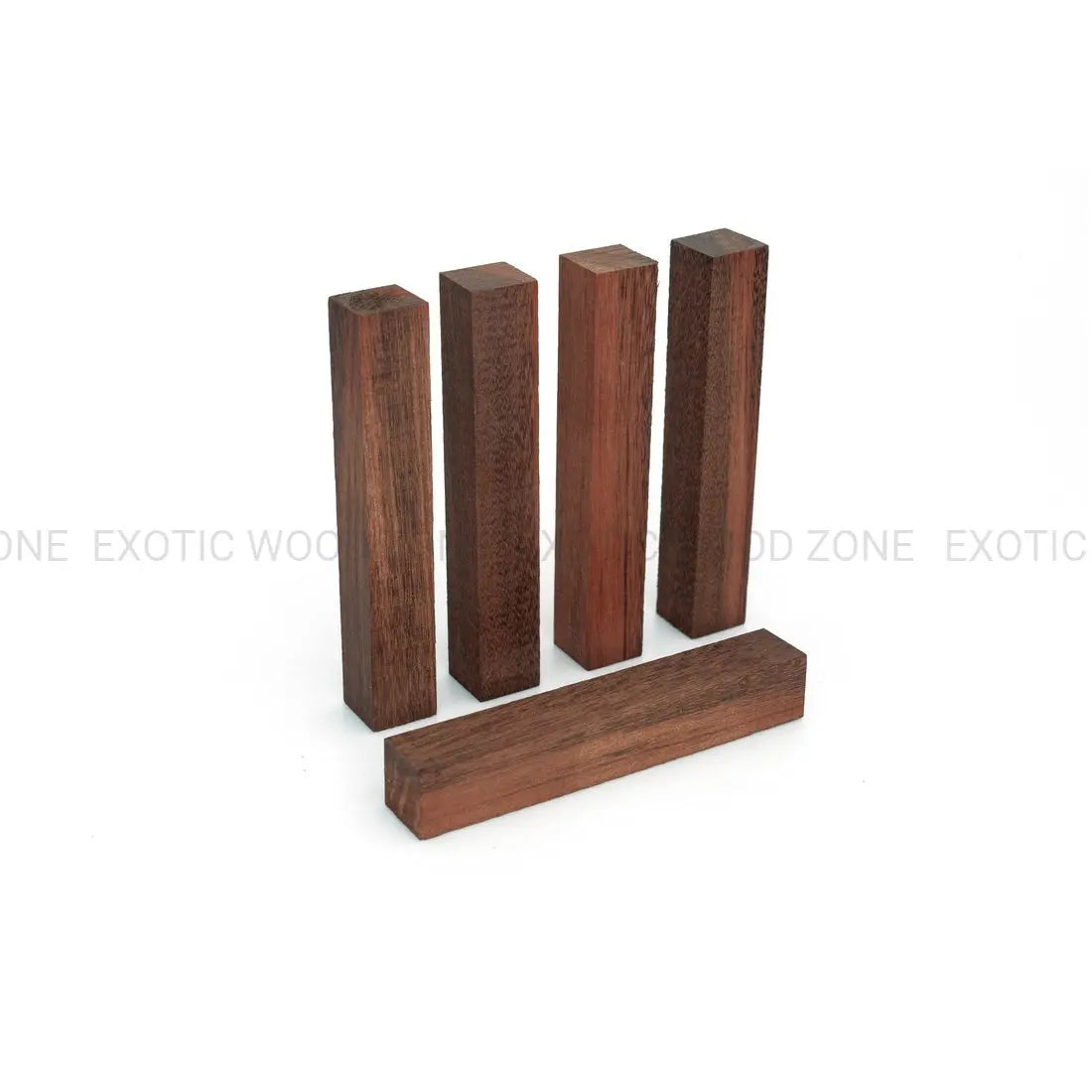 Goncalo Alves/Jobillo Wood Pen Blanks 3/4" x 3/4" x 5" - Exotic Wood Zone - Buy online Across USA 