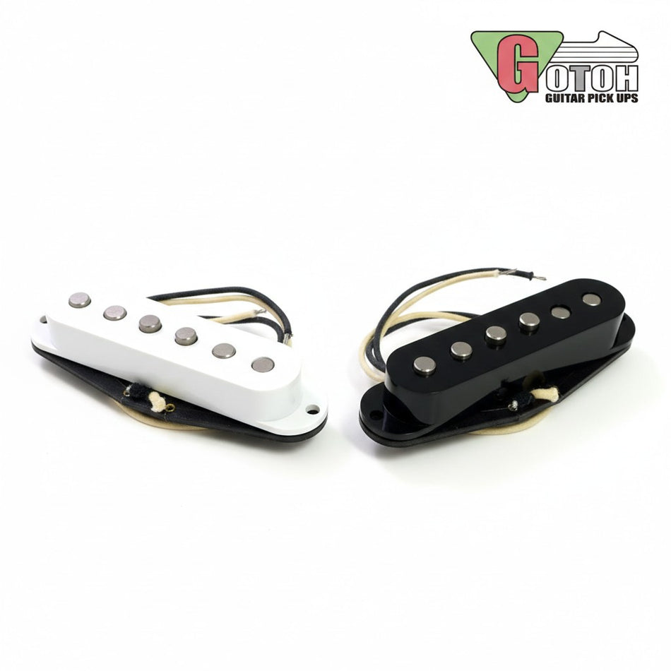 Gotoh Single Coil Pickup | Classic Alpha Series for Fender Stratocaster Guitar | Neck Position