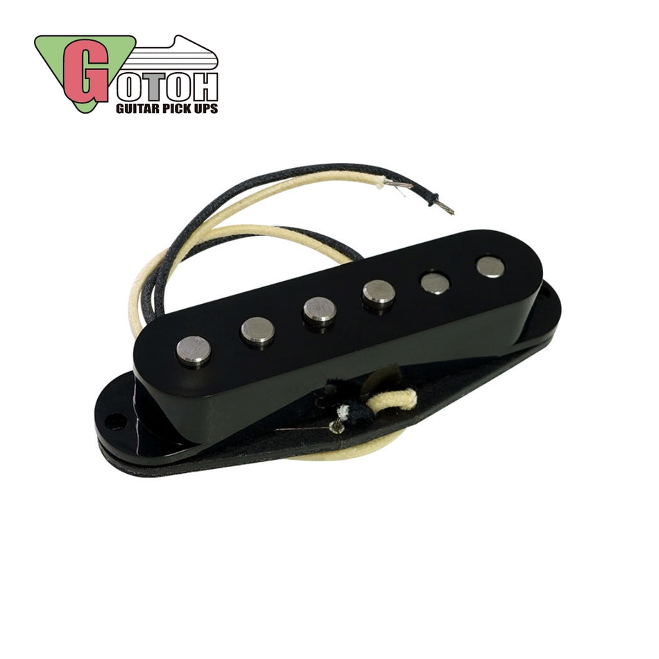 Gotoh Single Coil Pickup | Classic Alpha Series for Fender Stratocaster Guitar | Neck Position - Exotic Wood Zone
