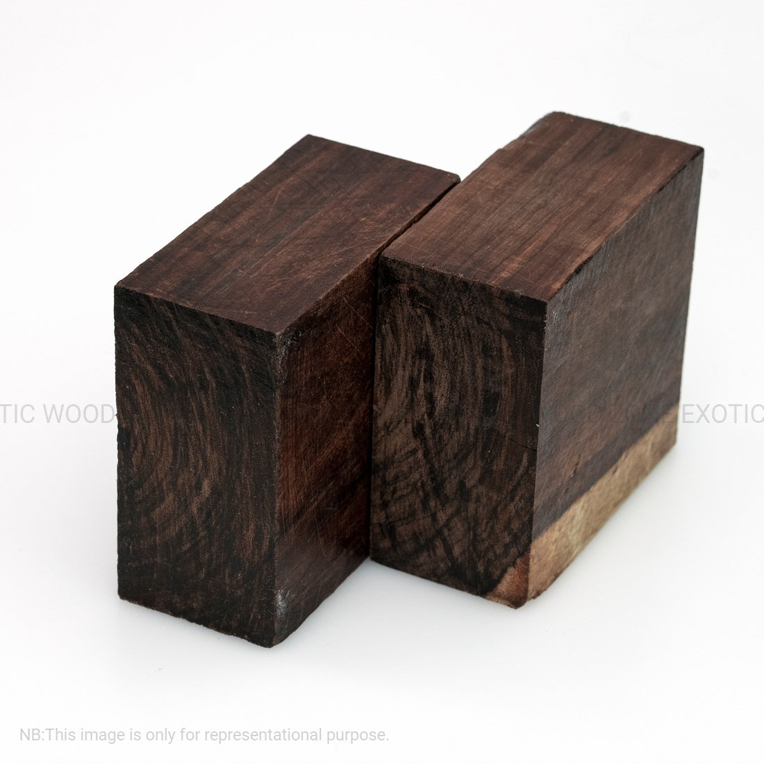 Granadillo Wood Bowl Blanks 6" x 6" x 3" - Exotic Wood Zone - Buy online Across USA 