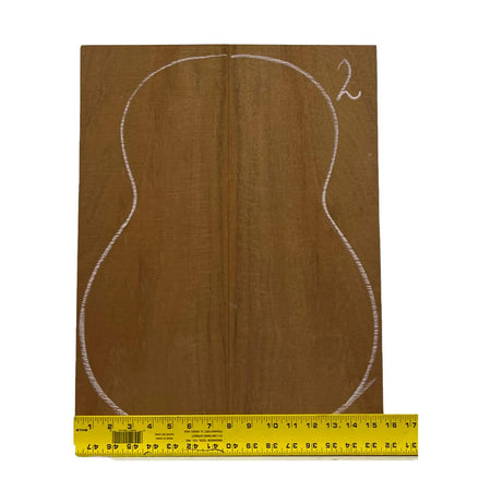 Flame Honduran Mahogany Classical Guitar Back and Side Set #02 - Exotic Wood Zone - Buy online Across USA 