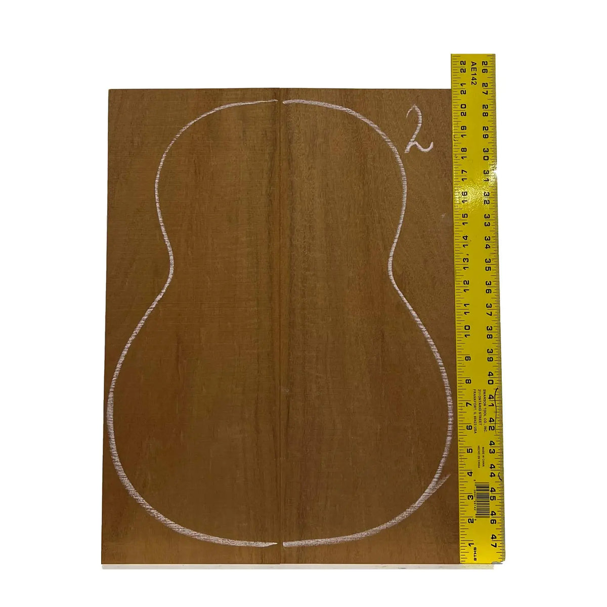 Flame Honduran Mahogany Classical Guitar Back and Side Set #02 - Exotic Wood Zone - Buy online Across USA 