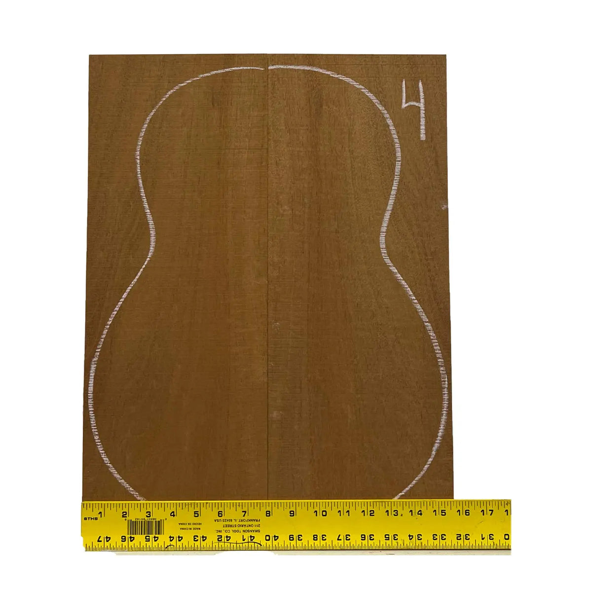 Flame Honduran Mahogany Classical Guitar Back and Side Set #04 - Exotic Wood Zone - Buy online Across USA 