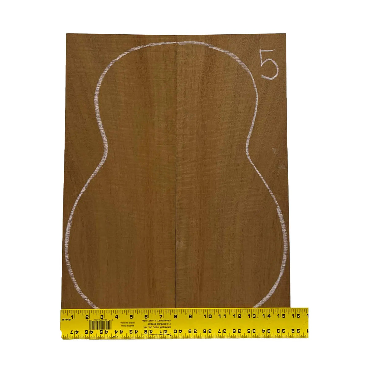 Flame Honduran Mahogany Classical Guitar Back and Side Set #05 - Exotic Wood Zone - Buy online Across USA 