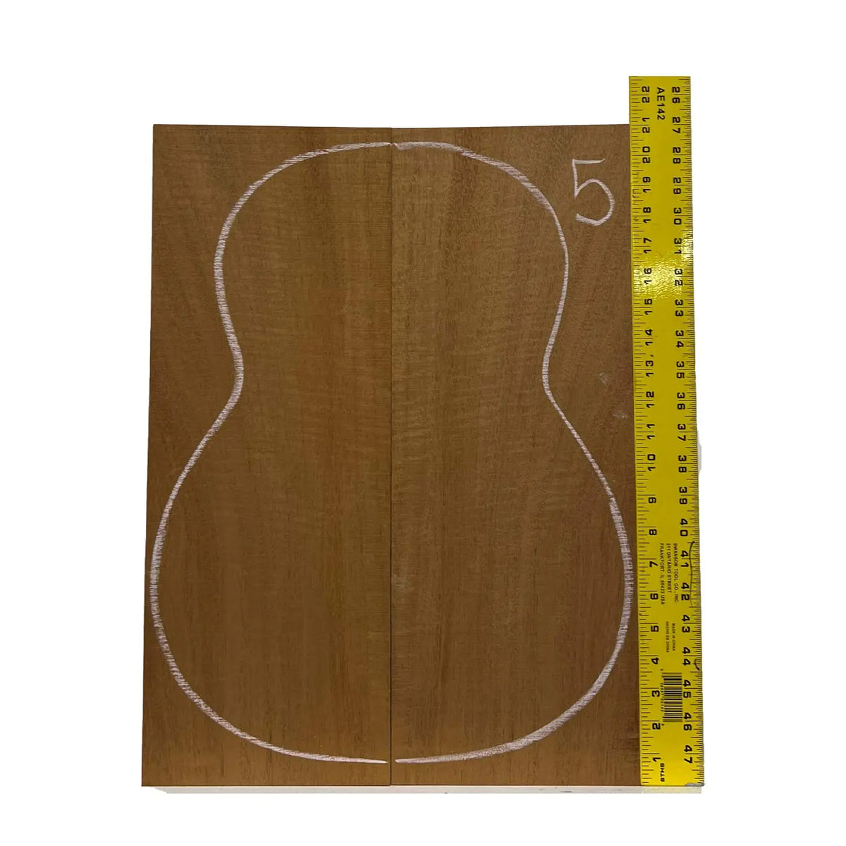 Flame Honduran Mahogany Classical Guitar Back and Side Set #05 - Exotic Wood Zone - Buy online Across USA 