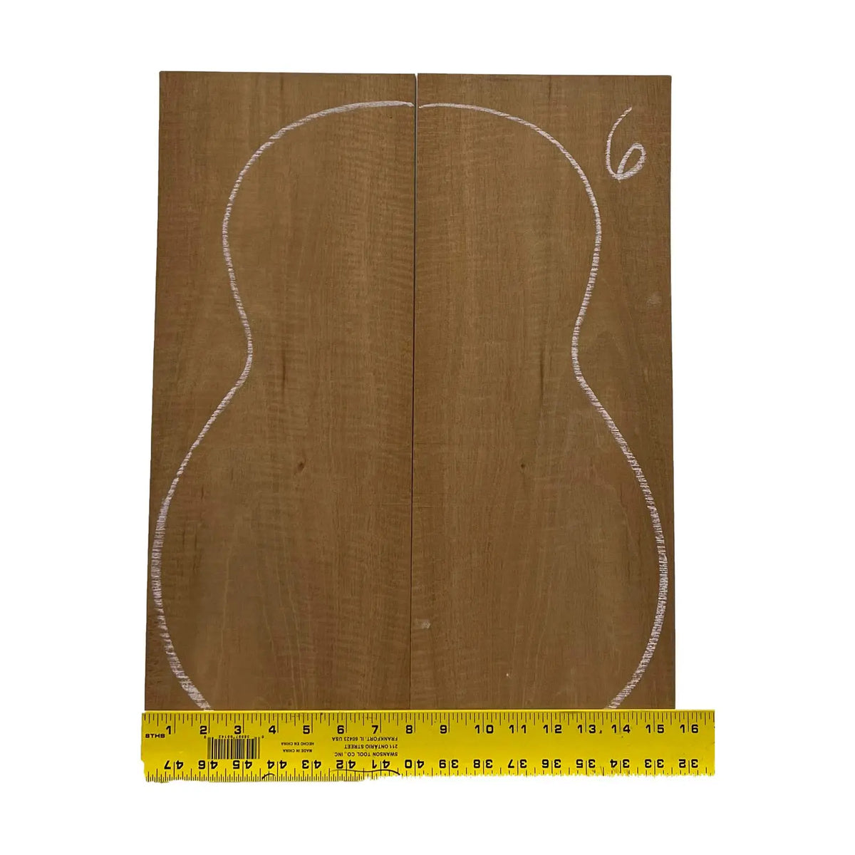 Flame Honduran Mahogany Classical Guitar Back and Side Set #06 - Exotic Wood Zone - Buy online Across USA 