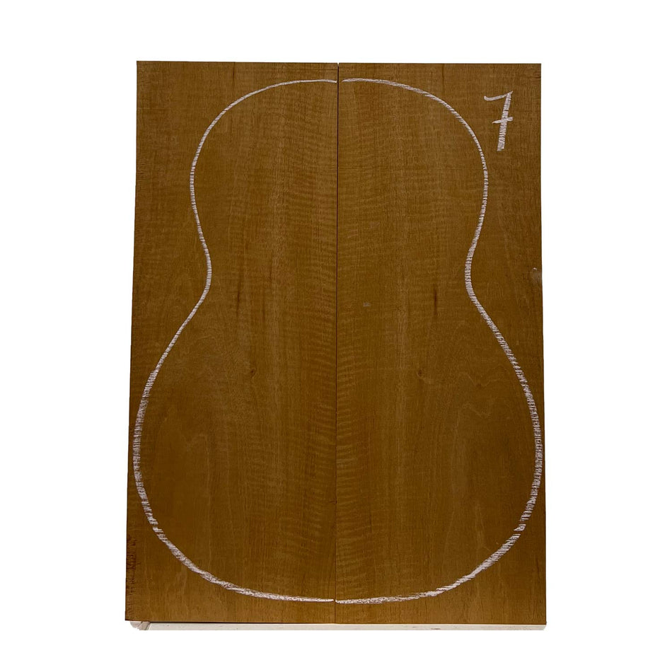 Flame Honduran Mahogany Classical Guitar Back and Side Set #07 - Exotic Wood Zone - Buy online Across USA 