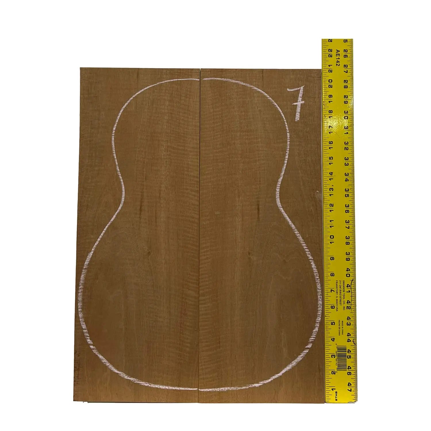 Flame Honduran Mahogany Classical Guitar Back and Side Set #07 - Exotic Wood Zone - Buy online Across USA 