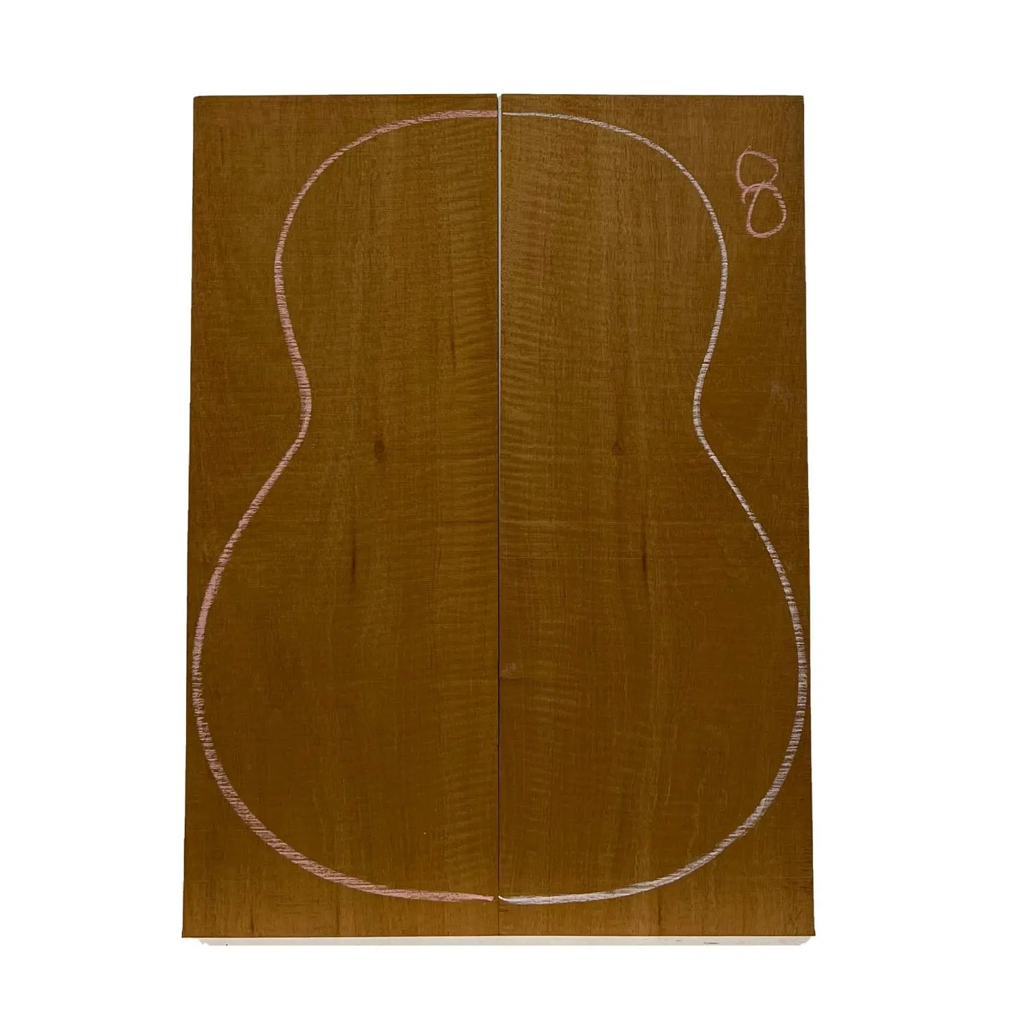 Flame Honduran Mahogany Classical Guitar Back and Side Set #08 - Exotic Wood Zone - Buy online Across USA 