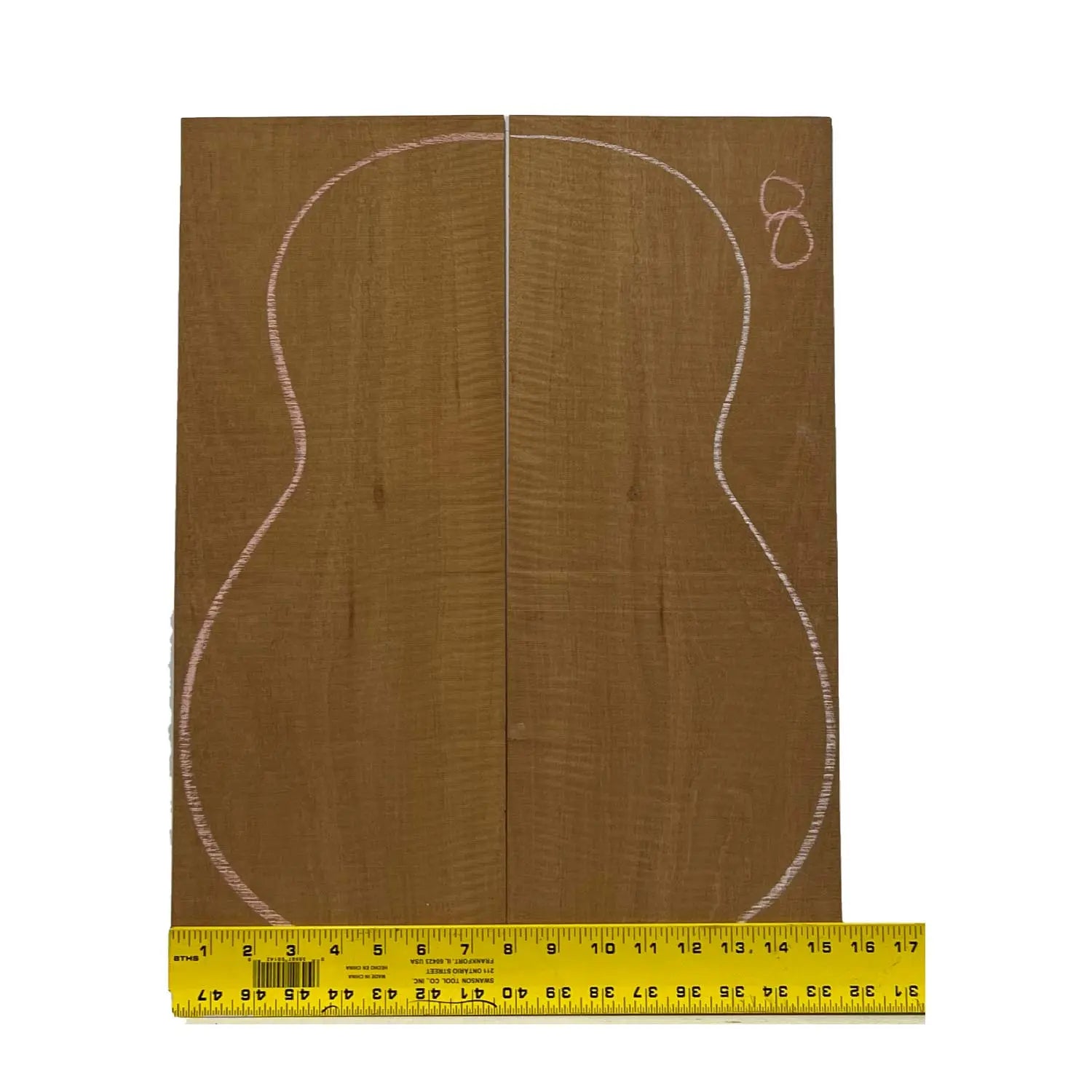 Flame Honduran Mahogany Classical Guitar Back and Side Set #08 - Exotic Wood Zone - Buy online Across USA 