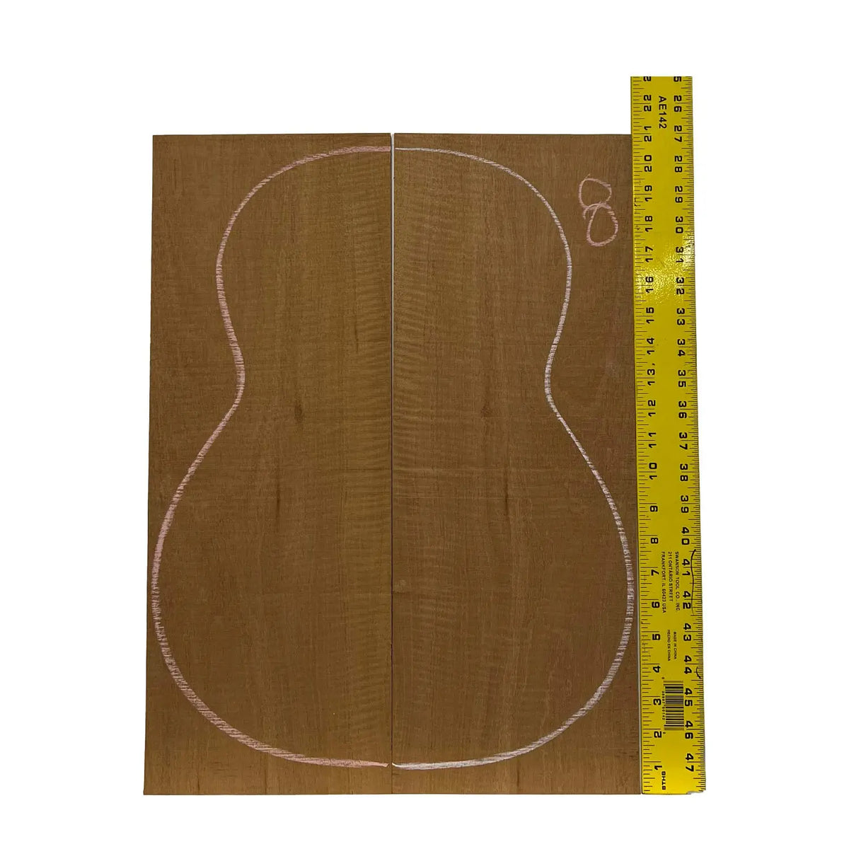 Flame Honduran Mahogany Classical Guitar Back and Side Set #08 - Exotic Wood Zone - Buy online Across USA 