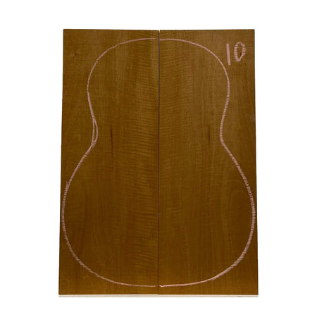 Flame Honduran Mahogany Classical Guitar Back and Side Set #10 - Exotic Wood Zone - Buy online Across USA 