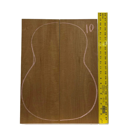 Flame Honduran Mahogany Classical Guitar Back and Side Set #10 - Exotic Wood Zone - Buy online Across USA 