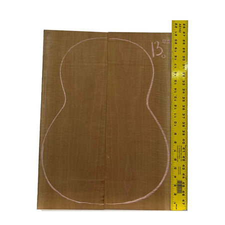 Flame Honduran Mahogany Classical Guitar Back and Side Set #13 - Exotic Wood Zone - Buy online Across USA 