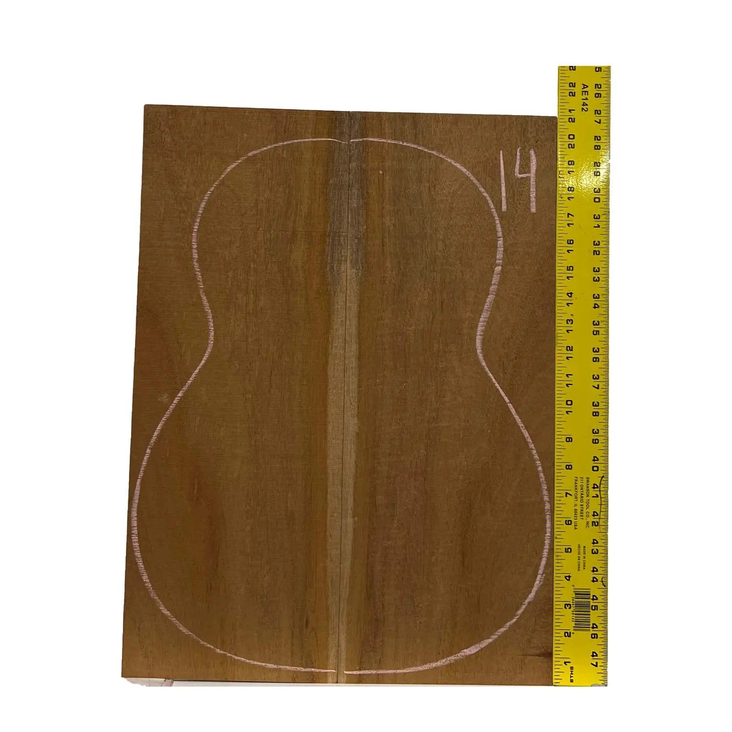 Flame Honduran Mahogany Classical Guitar Back and Side Set #14 - Exotic Wood Zone - Buy online Across USA 