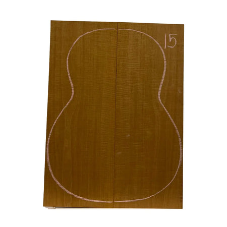 Flame Honduran Mahogany Classical Guitar Back and Side Set #15 - Exotic Wood Zone - Buy online Across USA 