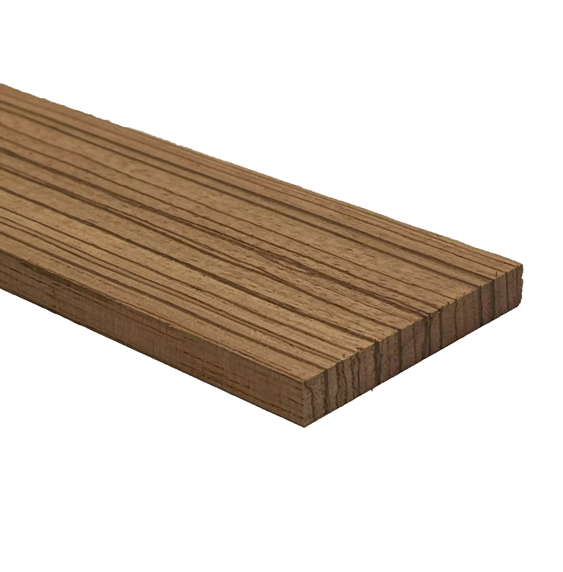 Pack of 3, Zebrawood Guitar Fingerboard Blanks 21&quot; x 2-1/2&quot; x 3/8&quot; - Exotic Wood Zone - Buy online Across USA 
