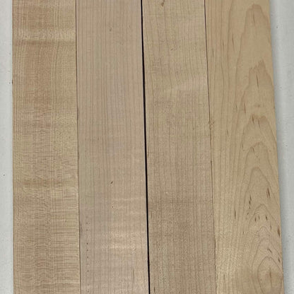 15 Pound Box of Hard Maple Wood Cut-Offs - 1/4&quot; - 3/4&quot; Thick pieces - Exotic Wood Zone - Buy online Across USA 