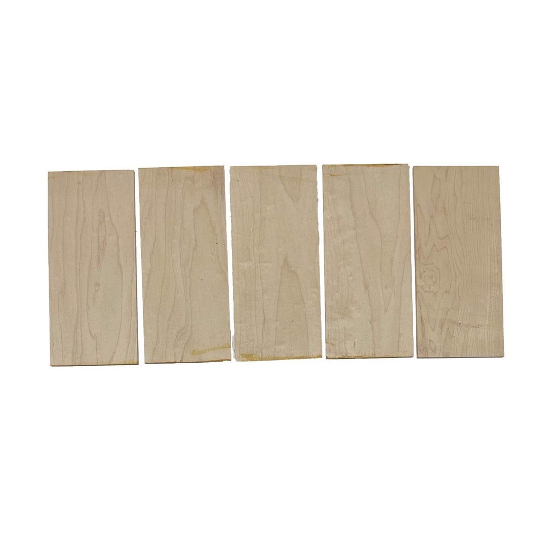 Pack Of 5 Guitar Head Plates | Hard Maple | 8&quot; x 3-1/2&quot; x 1/8&quot; - Exotic Wood Zone - Buy online Across USA 