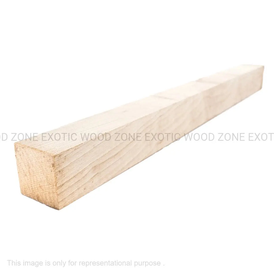 Hard Maple Hobbywood Blank 1" x 1" x 12" inches Exotic Wood Zone Hobby Woods