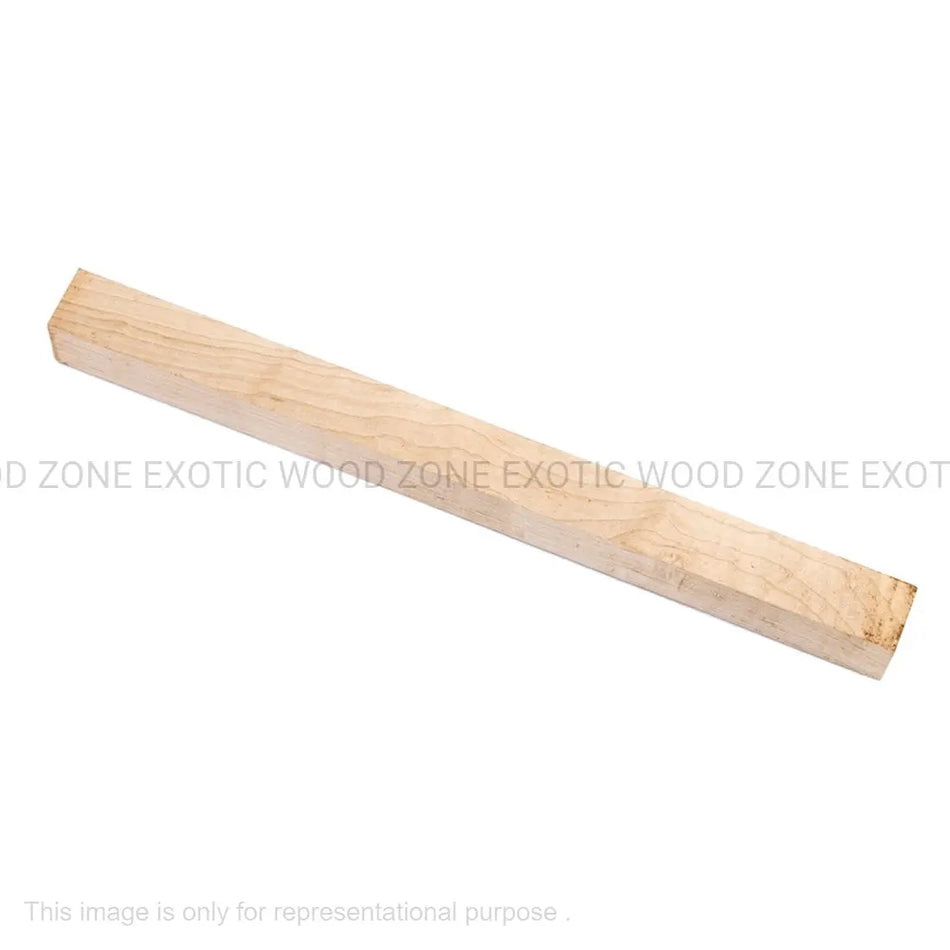 Hard Maple Hobbywood Blank 1" x 1" x 12" inches Exotic Wood Zone Hobby Woods