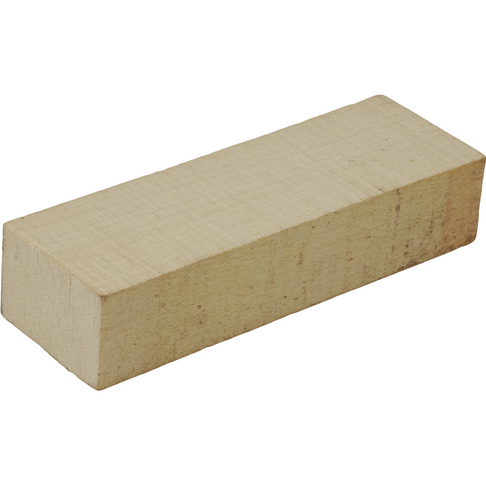 Hard Maple Knife Scale Blank- 5 x 1-1/2 x 1 Inch- Handle Material for Knives, Tools, and Grips