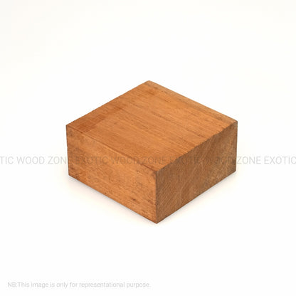 Pack Of 3 ,Honduran Mahogany Wood Bowl Blanks 4&quot; x 4&quot; x 2&quot; - Exotic Wood Zone - Buy online Across USA 