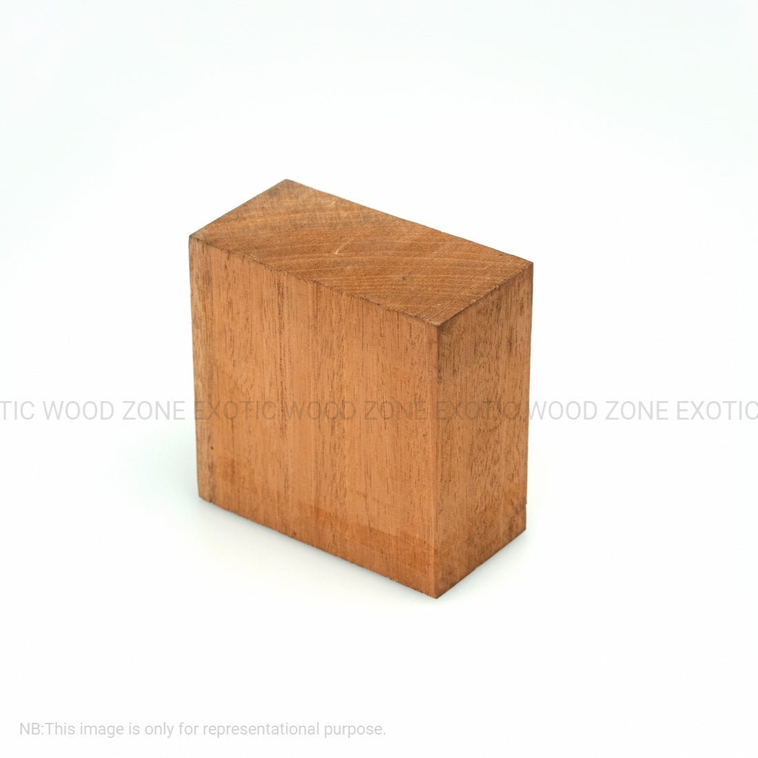 Pack Of 3 ,Honduran Mahogany Wood Bowl Blanks 4&quot; x 4&quot; x 2&quot; - Exotic Wood Zone - Buy online Across USA 