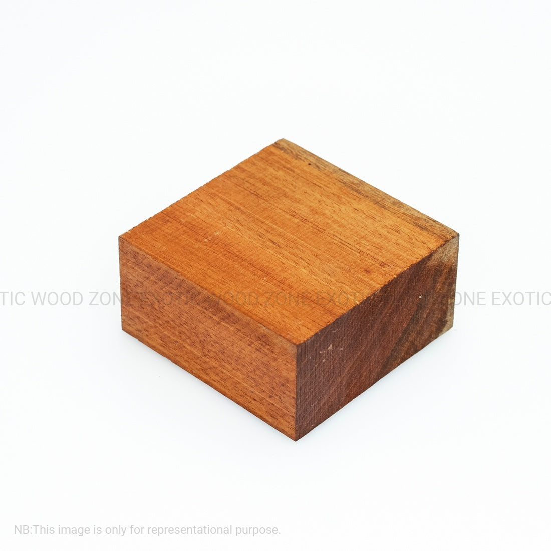 Pack Of 3 ,Honduran Mahogany Wood Bowl Blanks 4&quot; x 4&quot; x 2&quot; - Exotic Wood Zone - Buy online Across USA 