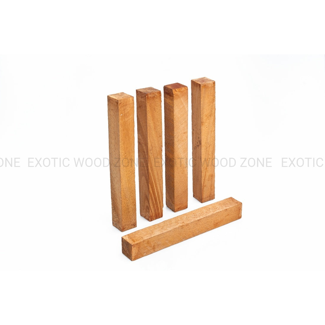 Pack of 50, Honduran Mahogany Wood Pen Blanks 3/4&quot; x 3/4&quot; x 6&quot; - Exotic Wood Zone - Buy online Across USA 