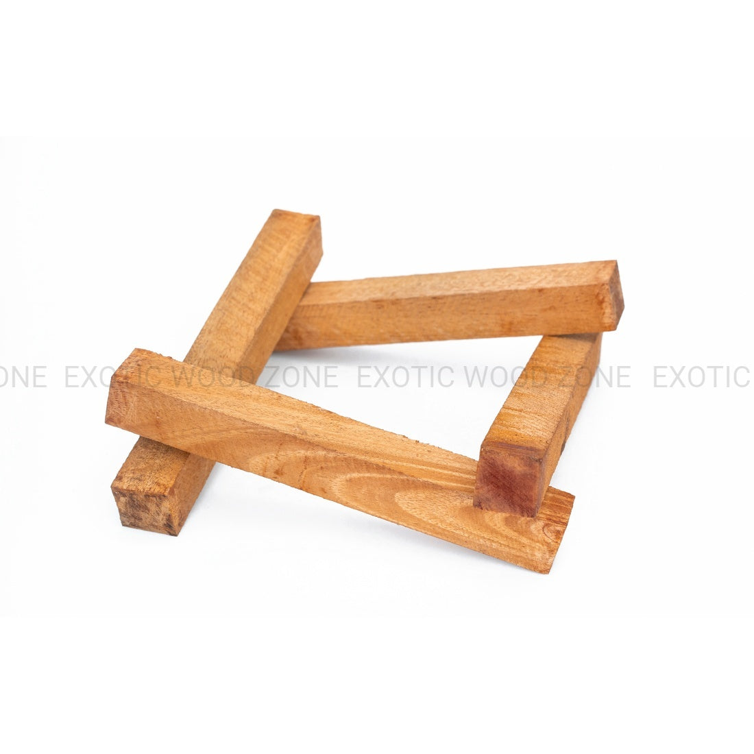 Pack Of 20, Mahogany Wood Pen Blanks 3/4&quot; x 3/4&quot; x 5&quot; - Exotic Wood Zone - Buy online Across USA 