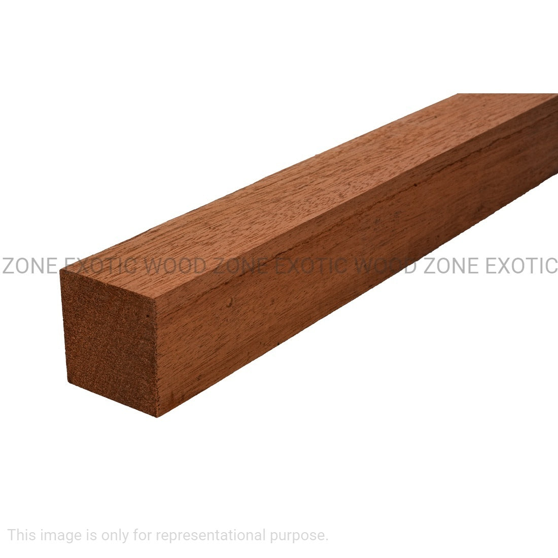 Combo Pack 10, Genuine Honduran Mahogany Turning Blanks 18” x 1-1/2” x 1-1/2” - Exotic Wood Zone - Buy online Across USA 