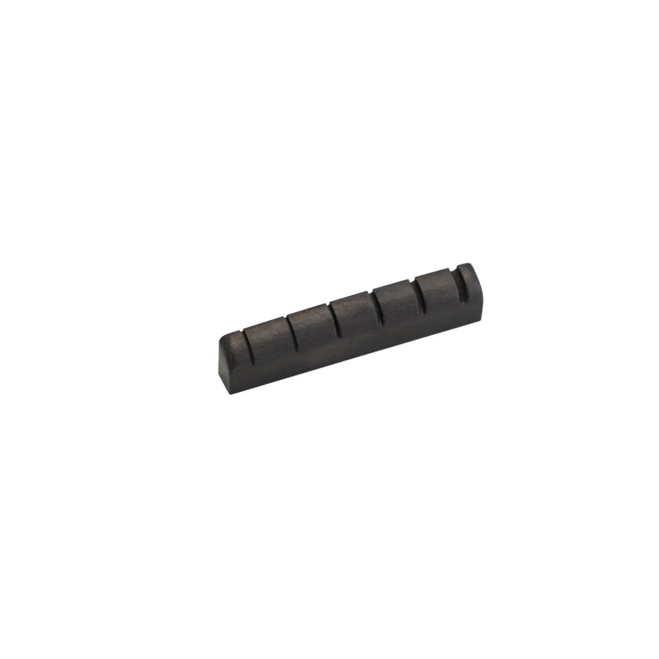 Hosco Gibson® Style Shaped & Slotted Black Bone Nut by JOBOIS